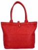 Torebka Damska Shopper Bag XL firmy Herisson 18R239 Czerwona